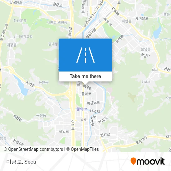 미금로 map