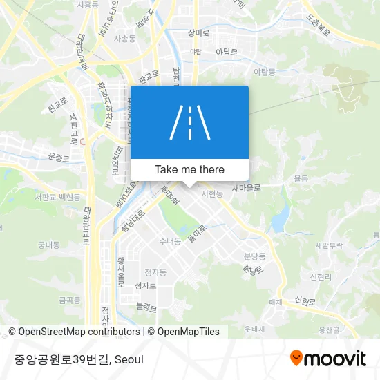 중앙공원로39번길 map