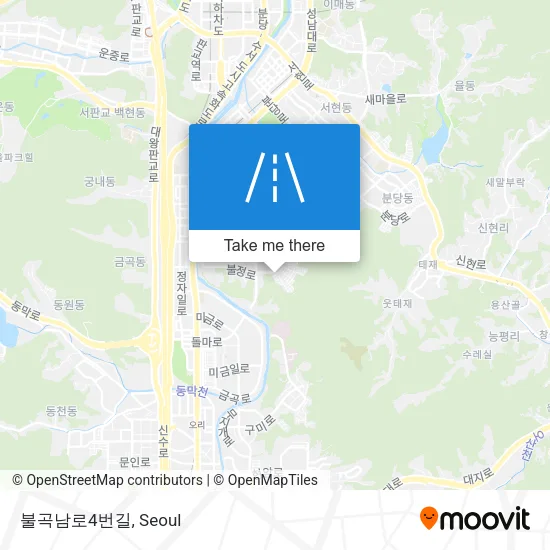 불곡남로4번길 map