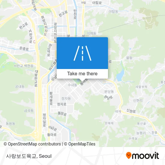 사랑보도육교 map