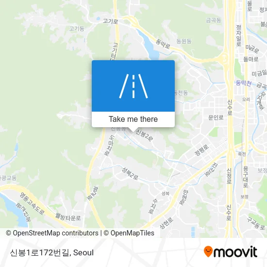 신봉1로172번길 map