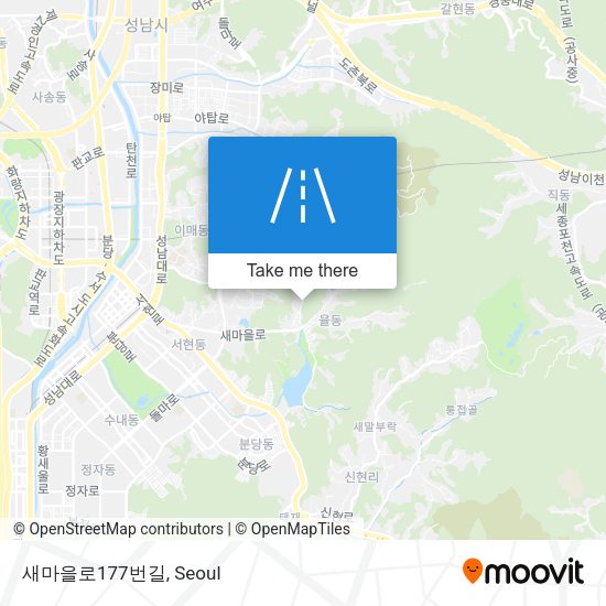 새마을로177번길 map