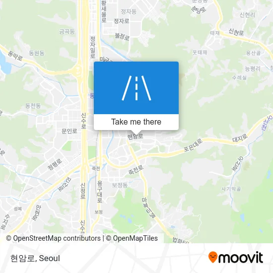 현암로 map