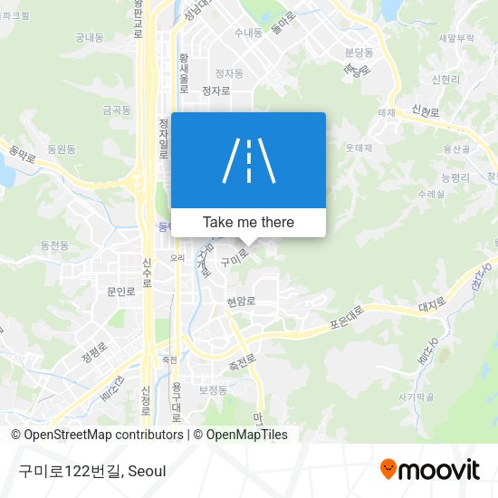 구미로122번길 map