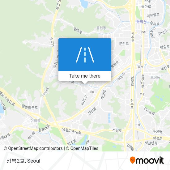 성복2교 map