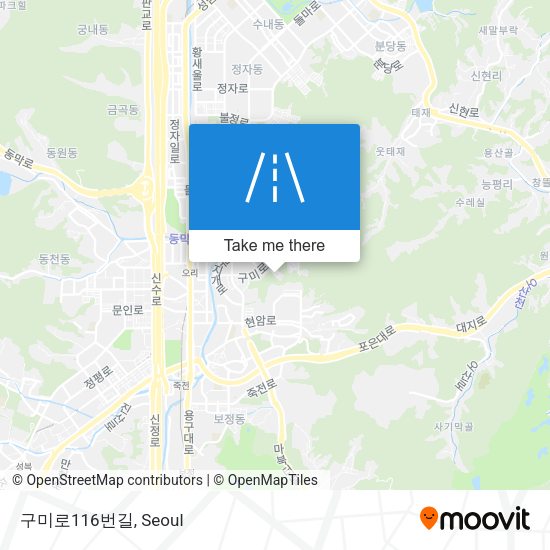 구미로116번길 map