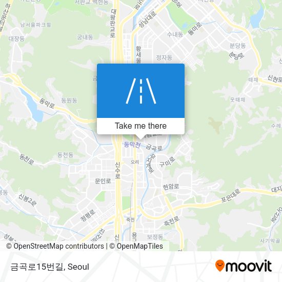 금곡로15번길 map
