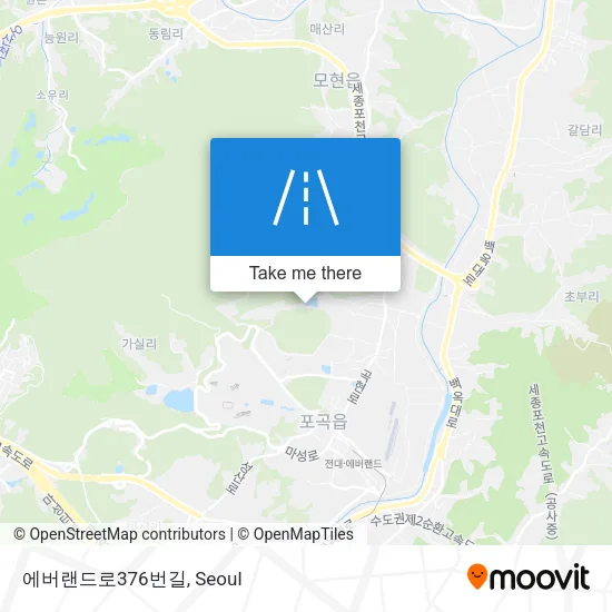 에버랜드로376번길 map
