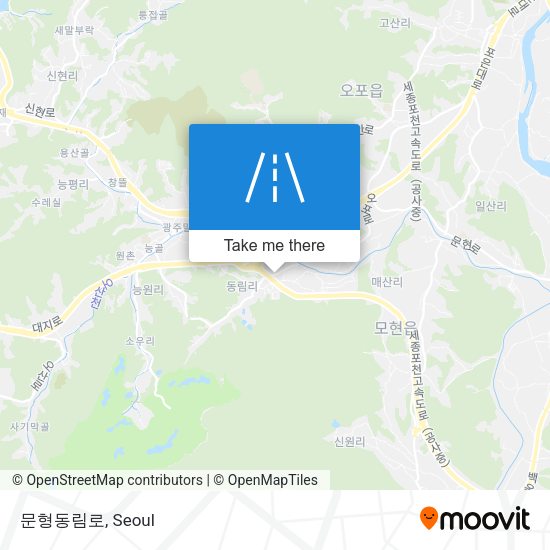 문형동림로 map
