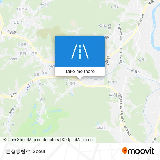 문형동림로 map