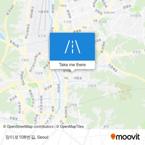 장미로108번길 map