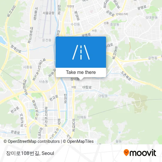 장미로108번길 map