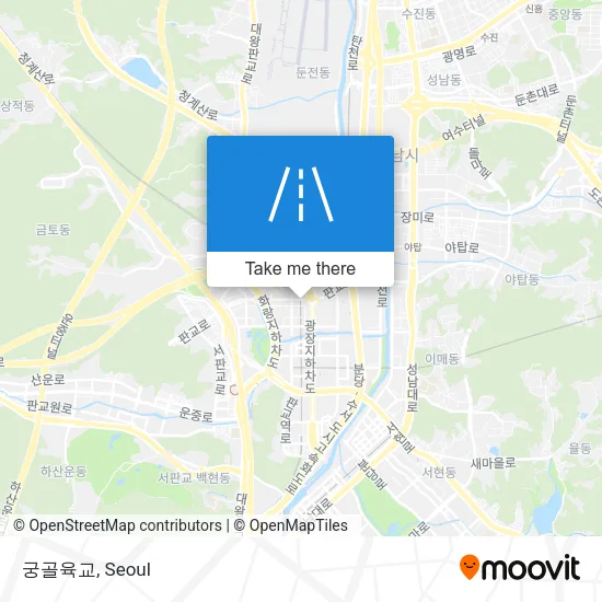 궁골육교 map