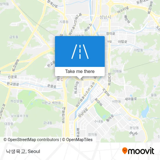 낙생육교 map