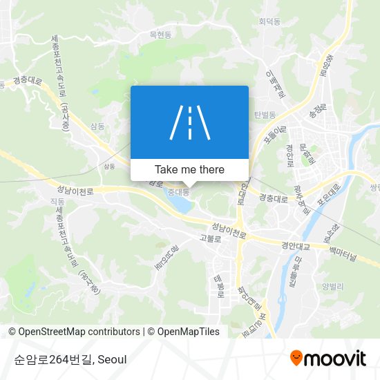 순암로264번길 map