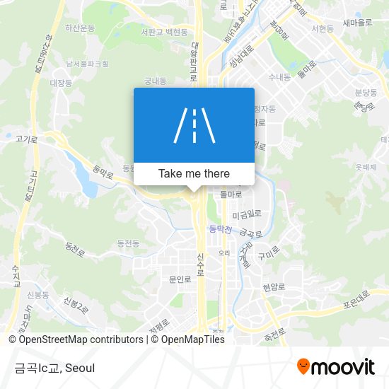 금곡Ic교 map