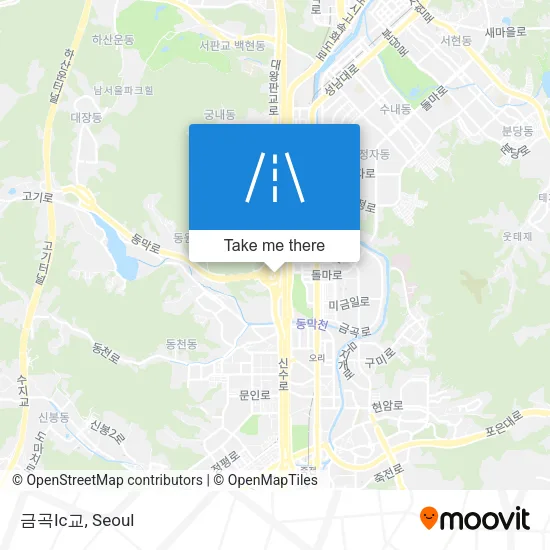 금곡Ic교 map