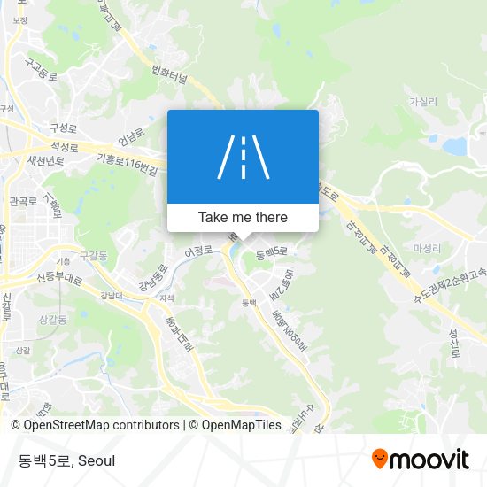 동백5로 map