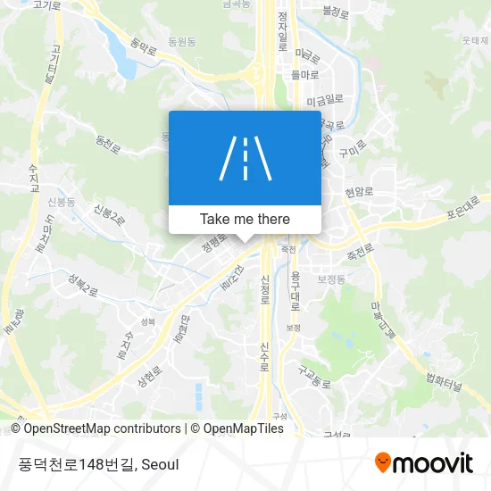 풍덕천로148번길 map