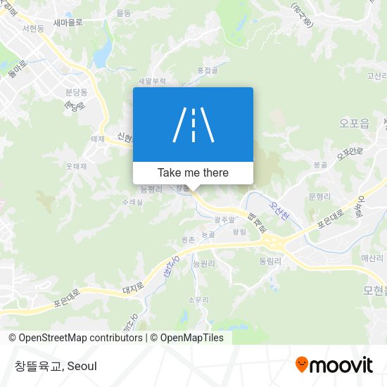 창뜰육교 map