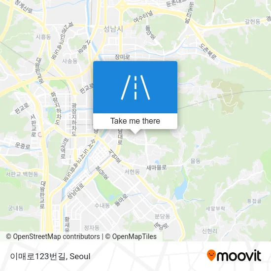 이매로123번길 map