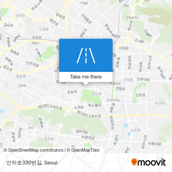 인하로330번길 map