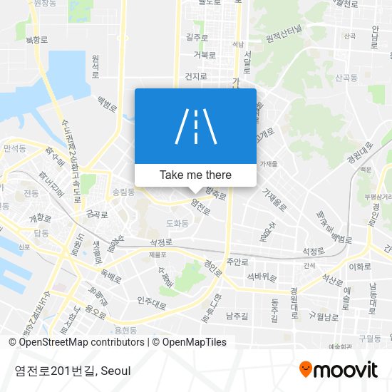 염전로201번길 map