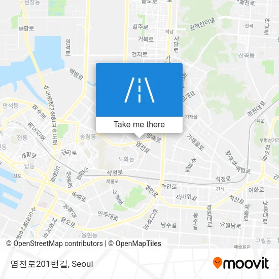 염전로201번길 map