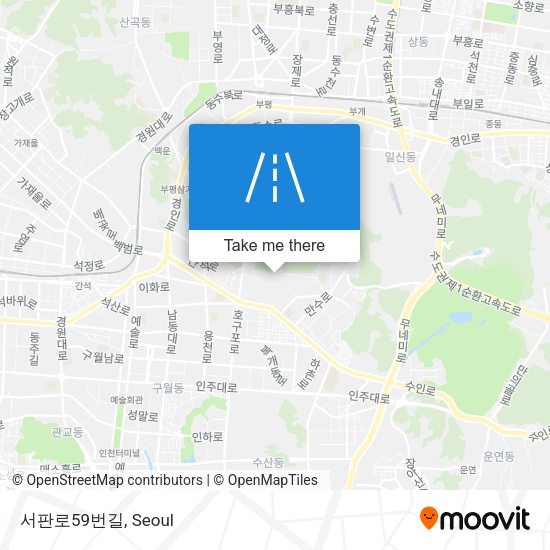 서판로59번길 map
