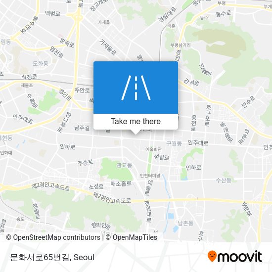 문화서로65번길 map