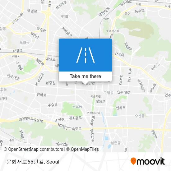 문화서로65번길 map