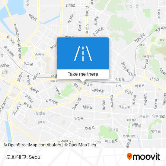 도화대교 map