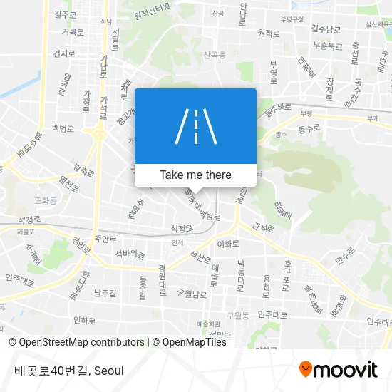 배곶로40번길 map