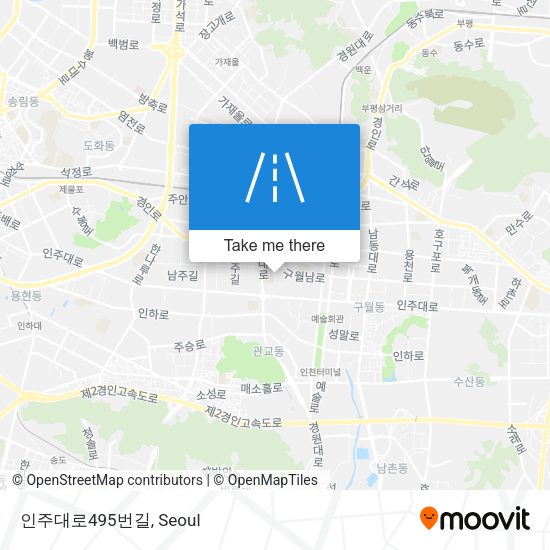 인주대로495번길 map