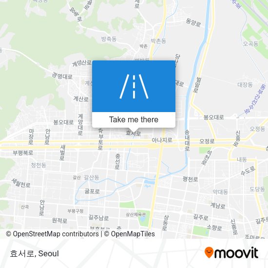 효서로 map
