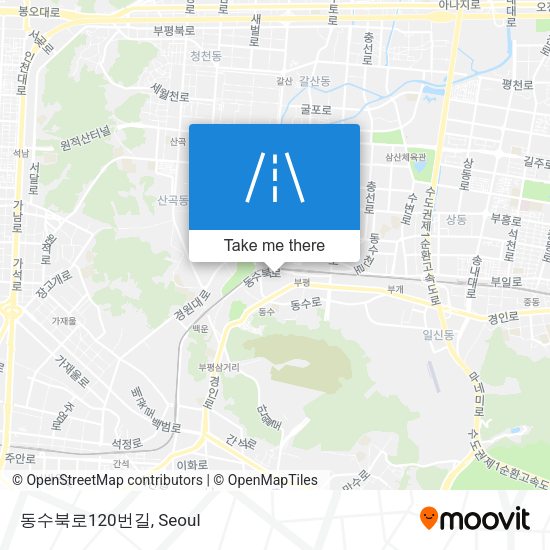 동수북로120번길 map