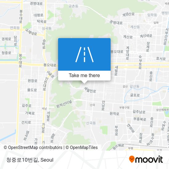 청중로10번길 map