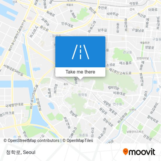 청학로 map