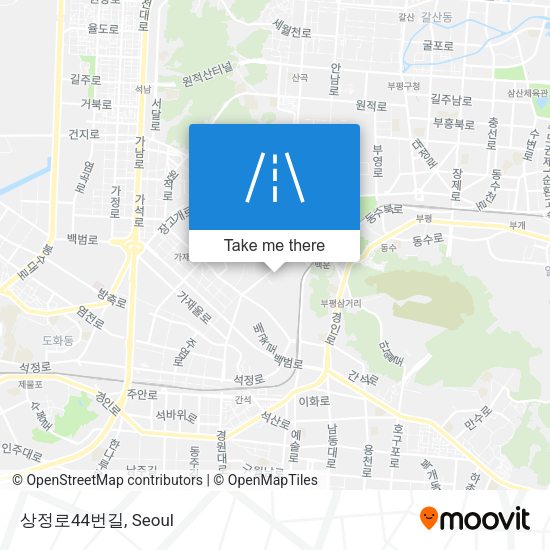 상정로44번길 map