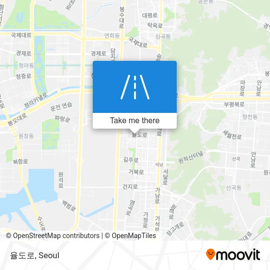 율도로 map