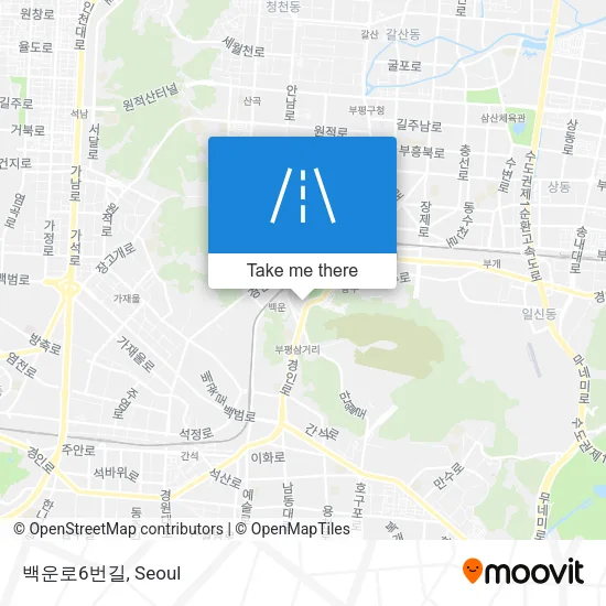 백운로6번길 map