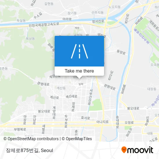 장제로875번길 map