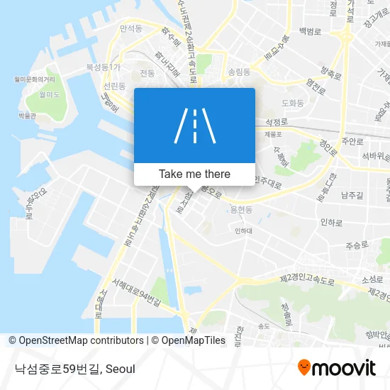 낙섬중로59번길 map