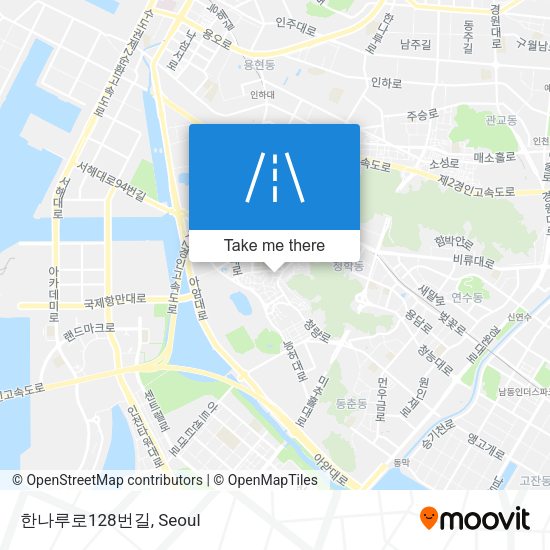 한나루로128번길 map