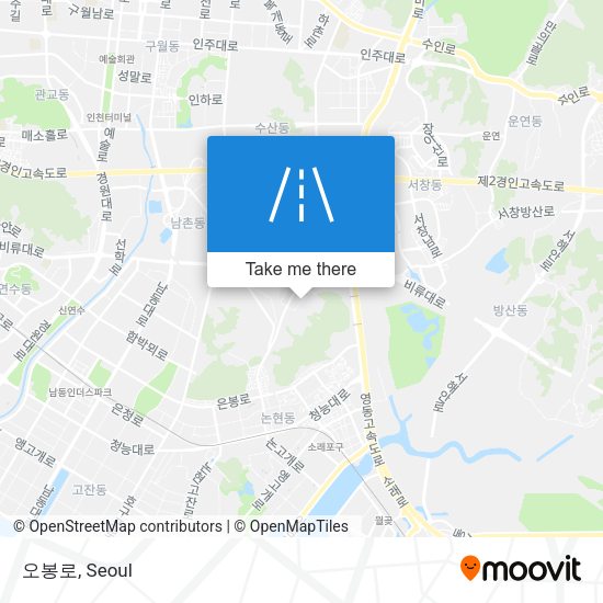 오봉로 map