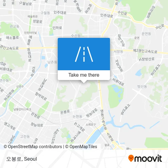 오봉로 map