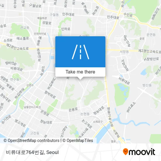 비류대로764번길 map