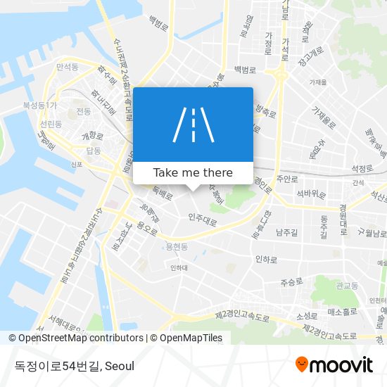 독정이로54번길 map