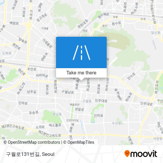 구월로131번길 map