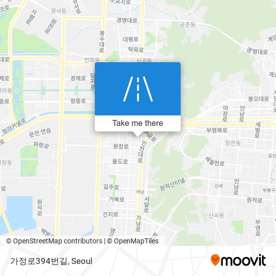 가정로394번길 map